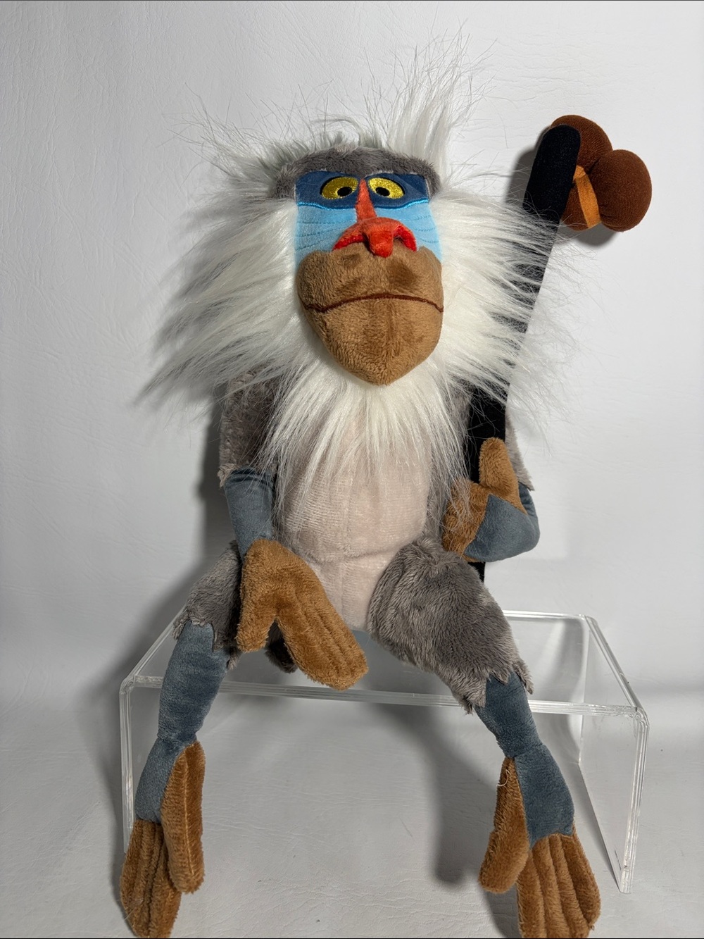 Disney Store Rafiki Plush 15" The Lion King Stuffed Animal Toy Collector